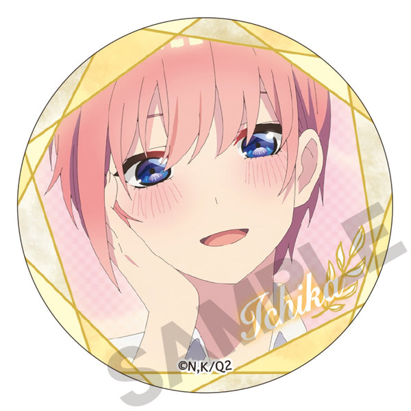 『五等分の花嫁∬ 』中野一花 缶バッジ 水彩フレーム